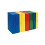 ARCHIVIO BOTTONE 25X35 ROSSO-DORSO 8 POOL 01460 [5PZ]