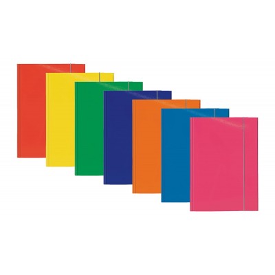 CARTELLA CON ELASTICO A4 POOL 3 LEMBI 05568 [10PZ]