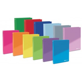 COPERTINA A4 TINTA UNITA PPL 4 ANELLI-016 97922 [12PZ]