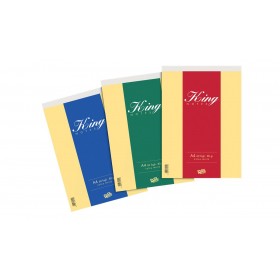 NOTES A5 60FG.KING BLOCCO-BIANCO-15X21 24596 [10PZ]