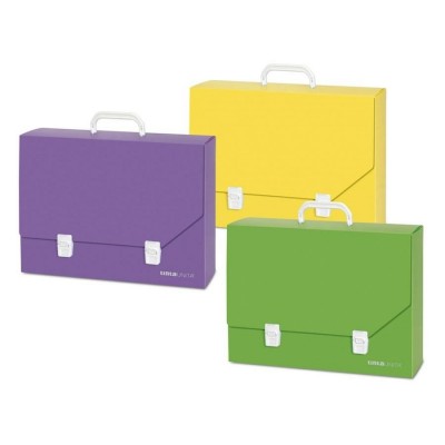 POLIONDA 27X38X8 2 CHIUSURE TINTA UNITA FLUO 98523