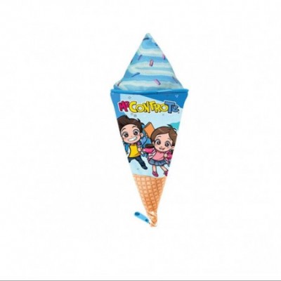 BUSTINA CONO GELATO ME CONTRO TE BLU