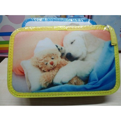 ASTUCCIO TRIPLO 3 ZIP ANIMALI