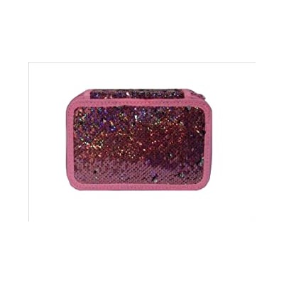 ASTUCCIO 3 ZIP PAILLETTES