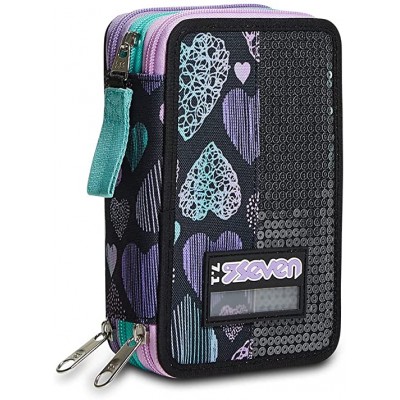 ASTUCCIO SEVEN 3 ZIP PATCHYHEART GIRL