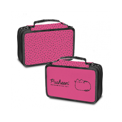 ASTUCCIO 3 ZIP PUSHEEN ROSA