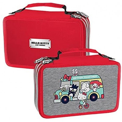 ASTUCCIO 3 ZIP HELLO KITTY