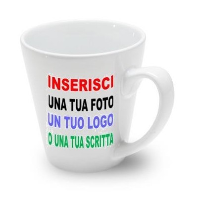 TAZZA IN CERAMICA BIANCA