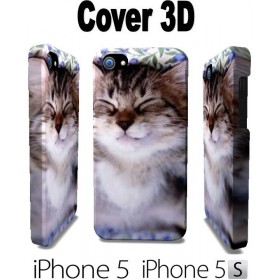 COVER 3D IN PLASTICA PER IPHONE 5-5S