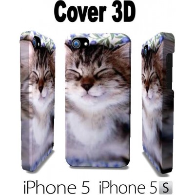COVER 3D IN PLASTICA PER IPHONE 5-5S