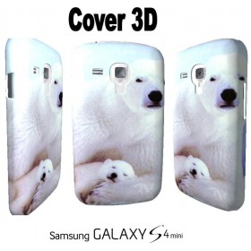 COVER 3D IN PLASTICA PER SAMSUNG S4 MINI