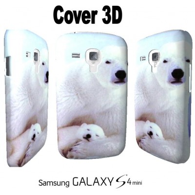 COVER 3D IN PLASTICA PER SAMSUNG S4 MINI