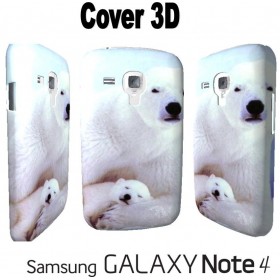 COVER 3D IN PLASTICA PER SAMSUNG NOTE 4