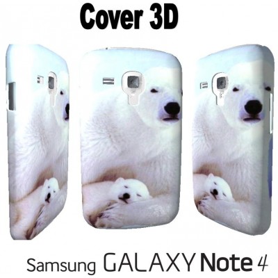 COVER 3D IN PLASTICA PER SAMSUNG NOTE 4