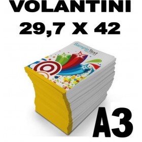 Volantini A3