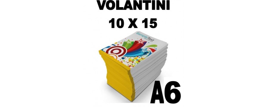 VOLANTINI A6