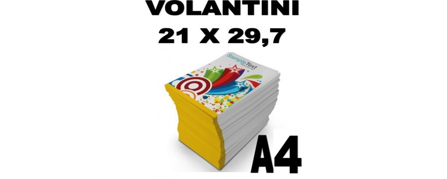 VOLANTINI A4